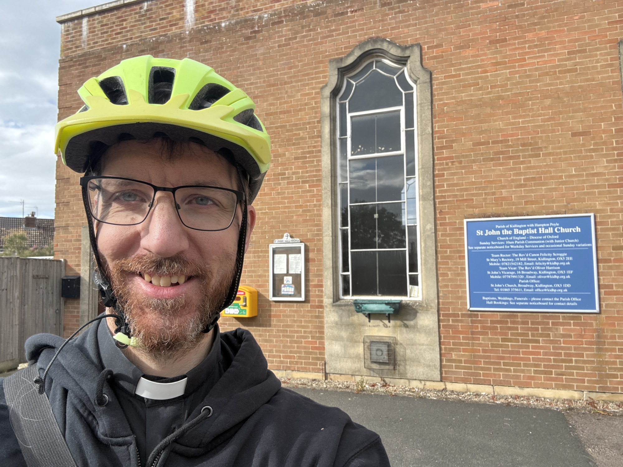 Ride + Stride church #3: St John the Baptist Hall Church, Kidlington